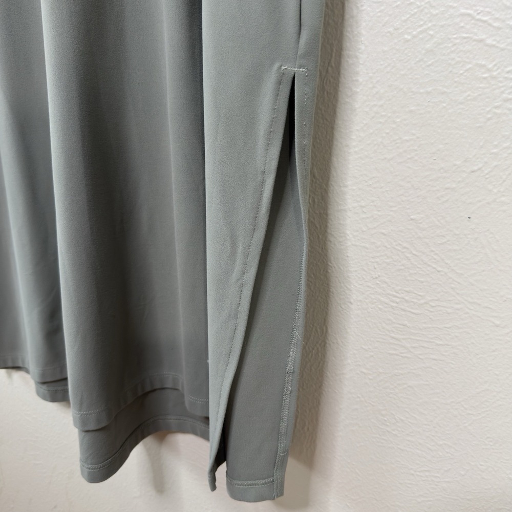 REI Co-Op Womens XL Sun Up Tank Travel Casual Midi Dress Sage Athleisure Stretch - Picture 5 of 11